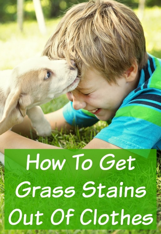 how to get grass stains out of clothes