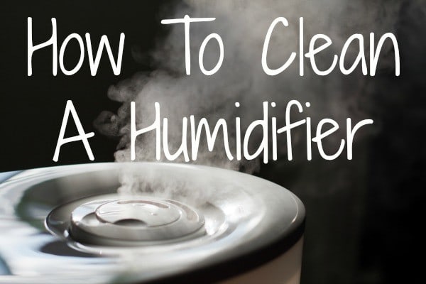 humidifier cleaning