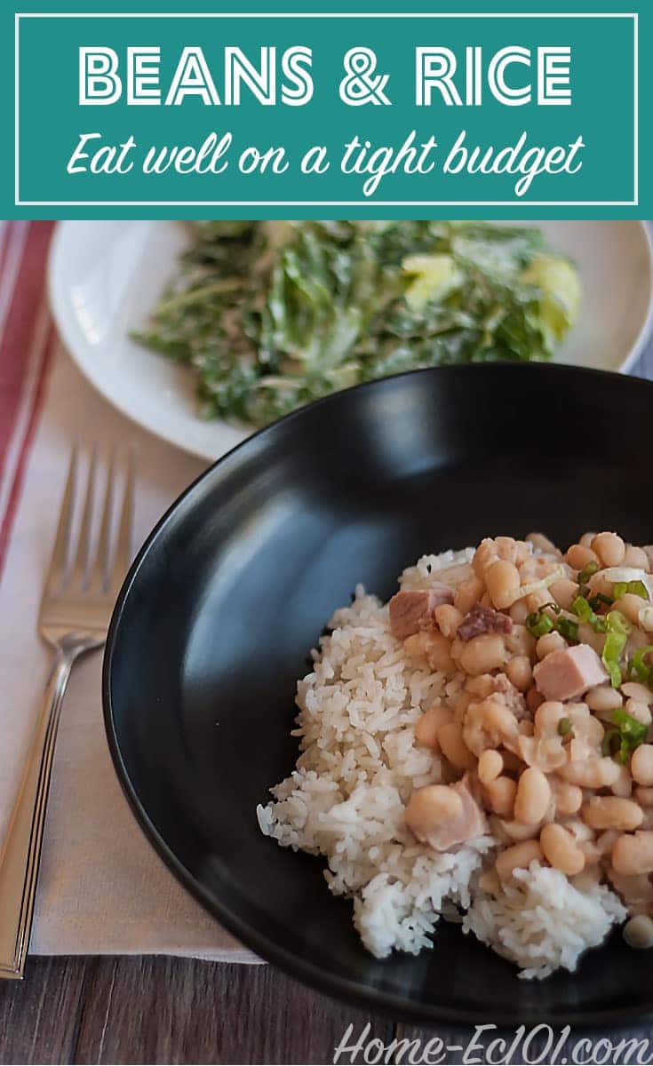Season navy beans with a leftover ham bone to a filling dinner that can slash your grocery budget. 