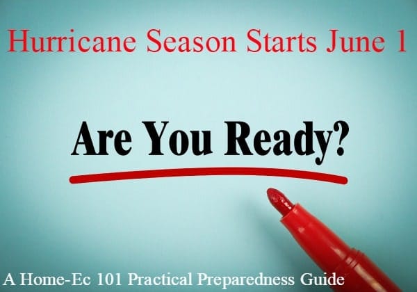 Hurricane Preparedness List