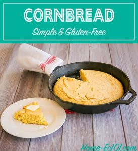 Simple sweet cornbread