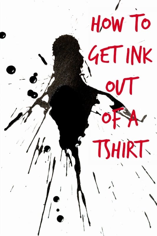 how to remove ink
