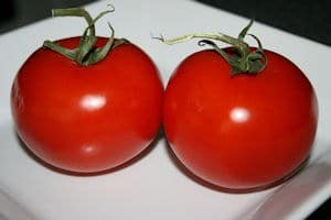 Firm but not over-ripe tomatoes.