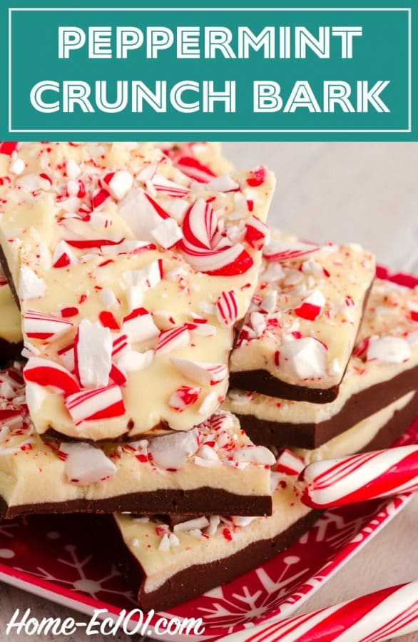 This peppermint crunch bark recipe is far easier than you're thinking. The pieces look lovely tucked into tissue paper in tins or in canning jars.
