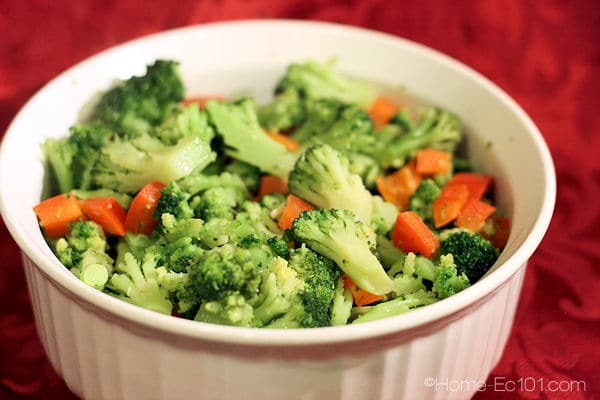 Broccoli with Bell Pepper 