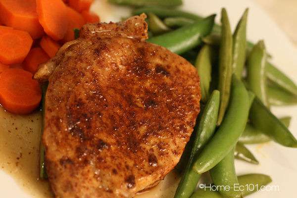 Easy Chili Maple Pork Chops