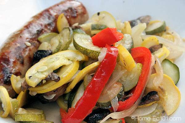 Easy Grilled Vegetable Foil Packets