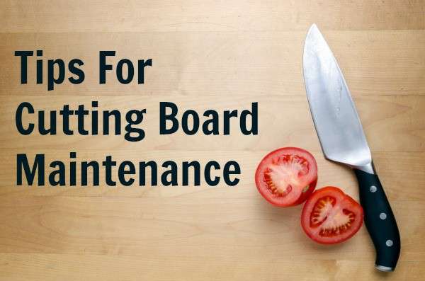 cutting board maintenance
