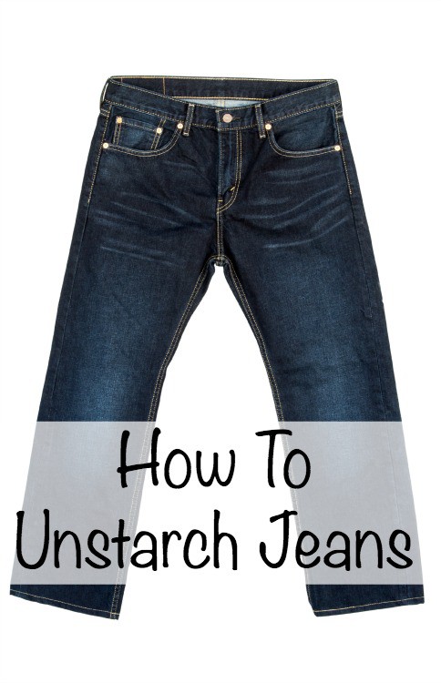 how to get starch out