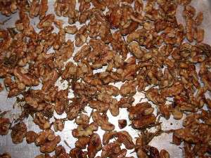 Rosemary Walnuts - bake in single layer 10 min at 350F