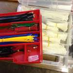 Broken Car Remote - cable ties case