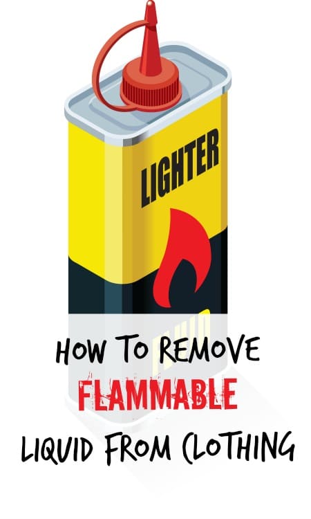 how to remove lighter fluid