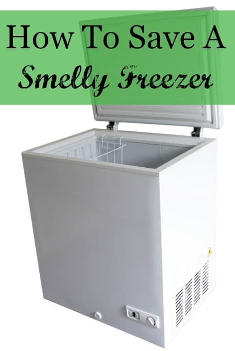 how to save a smelly freezer