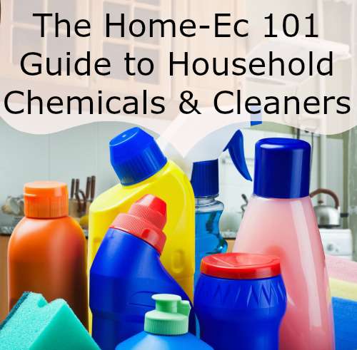 The Home-Ec101 Guide to Household Chemicals and Cleaners