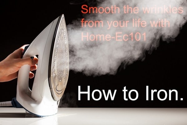 How to iron
