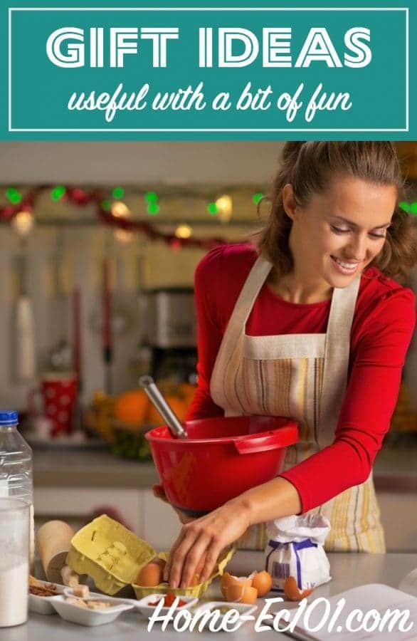 I feel guilty when I receive a gift and never use it. Here are gift ideas for the home that are useful and still have a bit of fun.