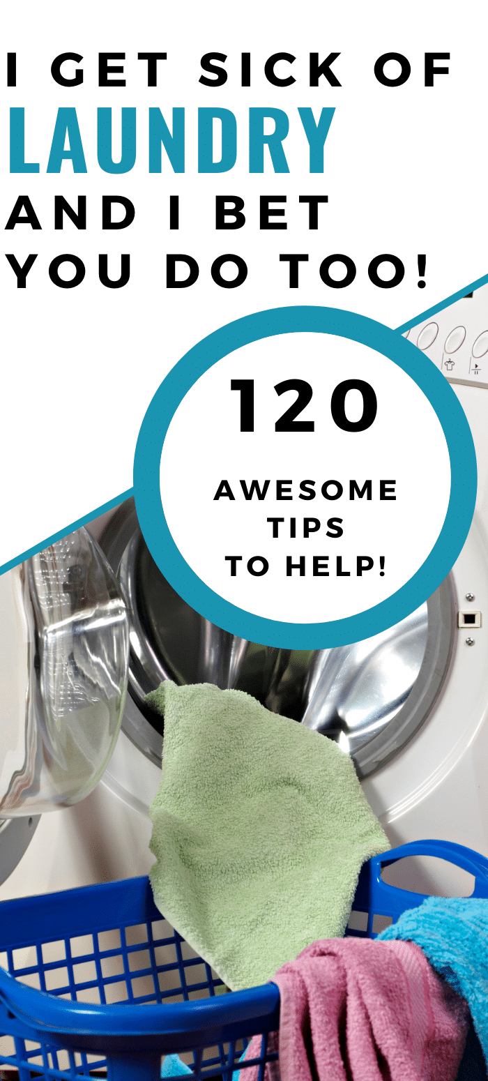 120 Tips and Tricks to make doing laundry easier